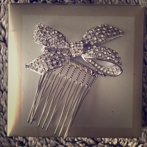 Crystal Bow Hair Pin